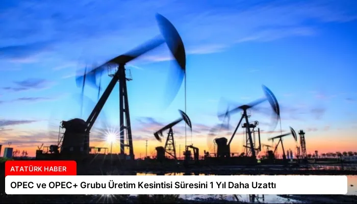 OPEC ve OPEC+ Grubu Üretim Kesintisi Süresini 1 Yıl Daha Uzattı