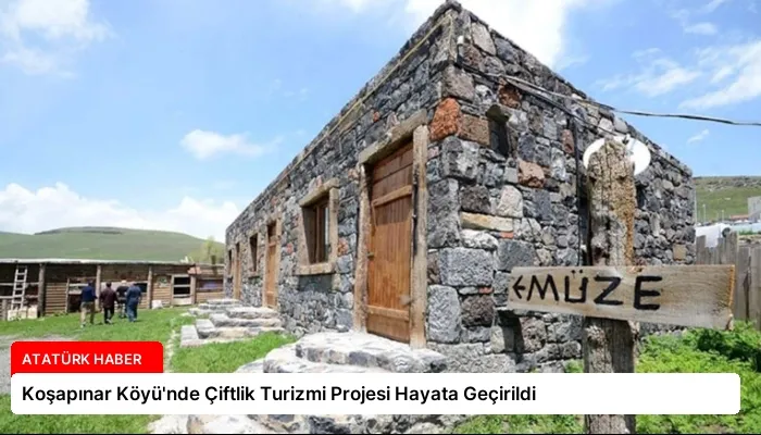 Koşapınar Köyü’nde Çiftlik Turizmi Projesi Hayata Geçirildi