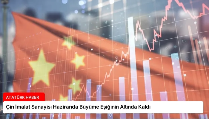 Çin İmalat Sanayisi Haziranda Büyüme Eşiğinin Altında Kaldı