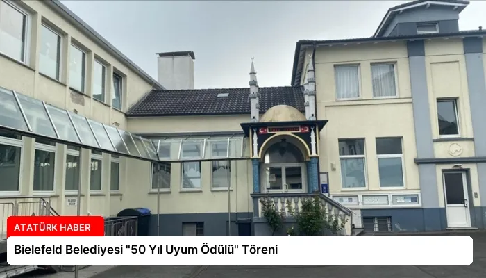 Bielefeld Belediyesi “50 Yıl Uyum Ödülü” Töreni