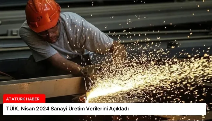 TÜİK, Nisan 2024 Sanayi Üretim Verilerini Açıkladı