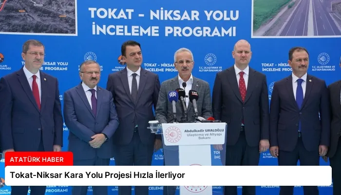 Tokat-Niksar Kara Yolu Projesi Hızla İlerliyor