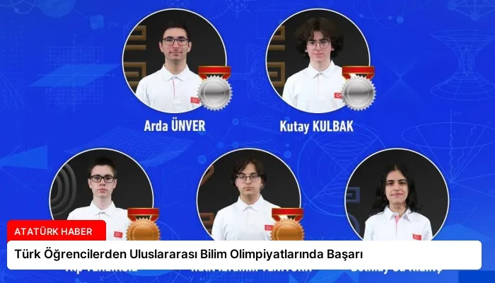 Türk Öğrencilerden Uluslararası Bilim Olimpiyatlarında Başarı