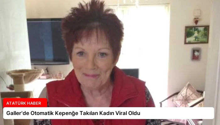 Galler’de Otomatik Kepenğe Takılan Kadın Viral Oldu