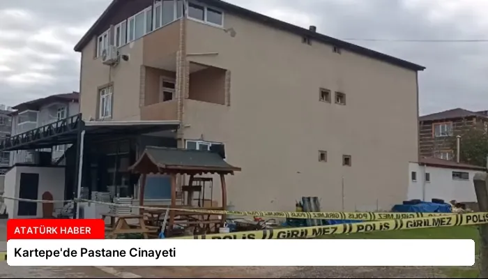 Kartepe’de Pastane Cinayeti