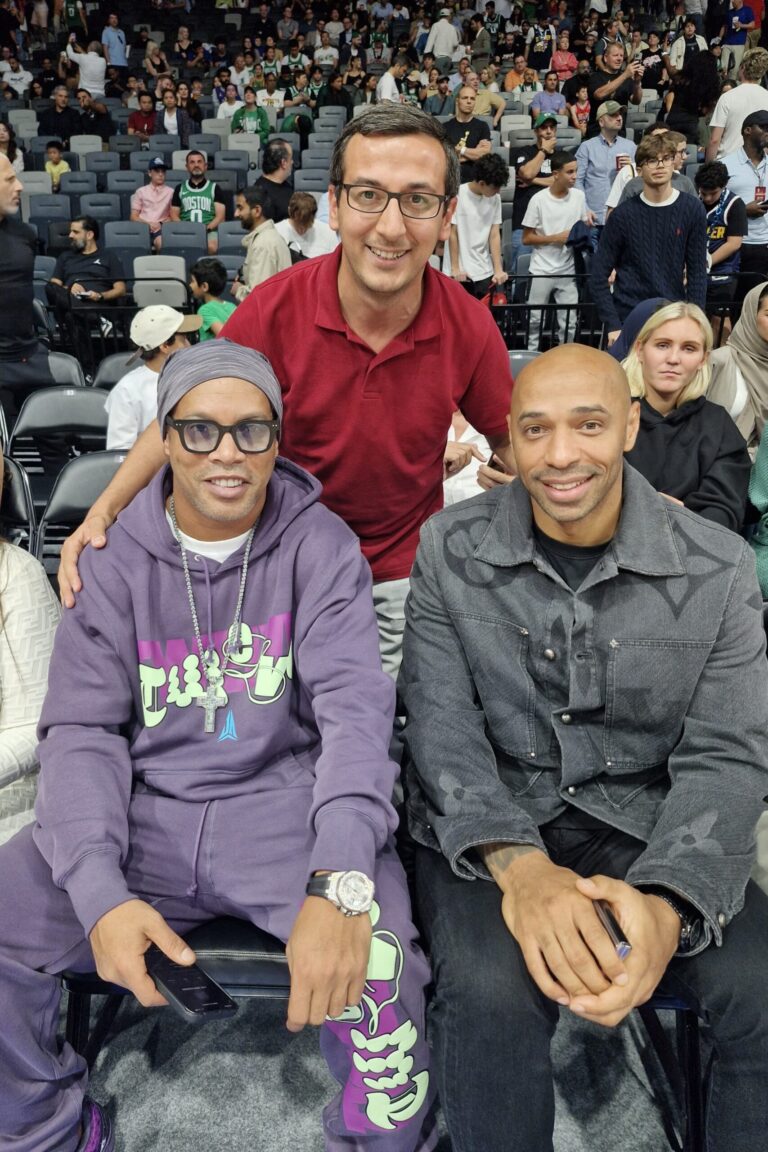 Girişimci Orkhan Rzayev, Ronaldinho ve Thierry Henry ile Abu Dabi’de NBA Gösteri Maçına Katıldı