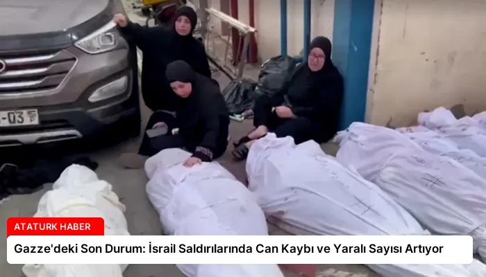 Gazze’deki Son Durum: İsrail Saldırılarında Can Kaybı ve Yaralı Sayısı Artıyor