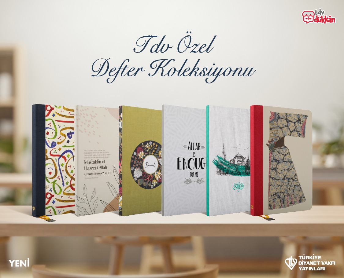 TDV Yayınlarından Yazma Keyfini Artıracak Yeni Defter Serisi!