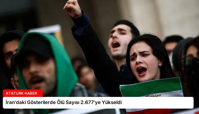 İran’daki Gösterilerde Ölü Sayısı 2.677’ye Yükseldi