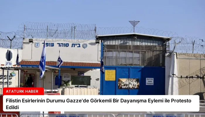 Filistin Esirlerinin Durumu Gazze’de Görkemli Bir Dayanışma Eylemi ile Protesto Edildi