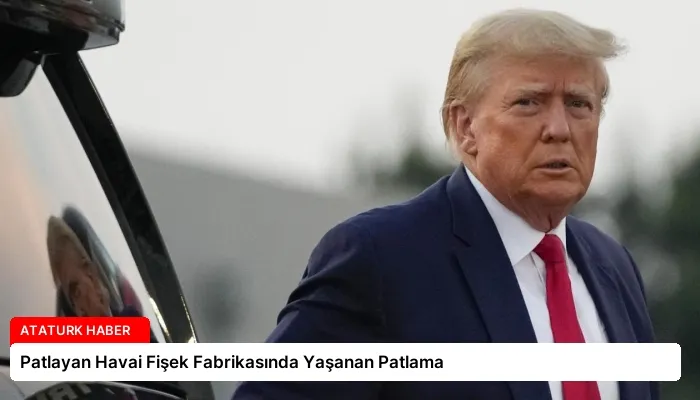Patlayan Havai Fişek Fabrikasında Yaşanan Patlama