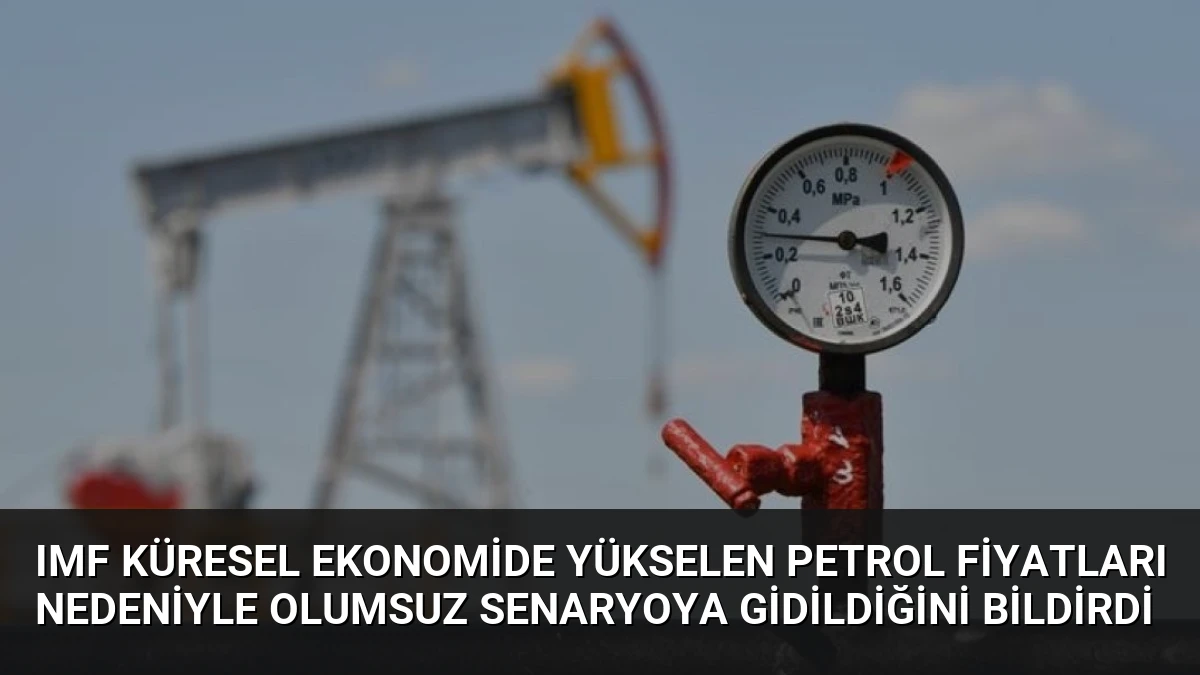IMF Küresel Ekonomide Yükselen Petrol Fiyatları Nedeniyle Olumsuz Senaryoya Gidildiğini Bildirdi