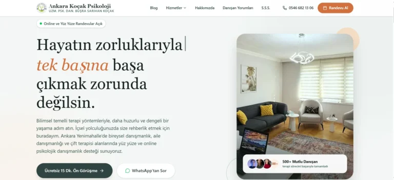 Yenimahalle Psikolog Önerisi