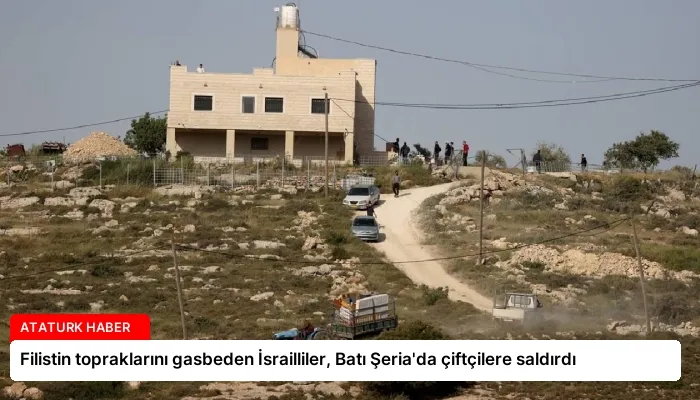 Filistin topraklarını gasbeden İsrailliler, Batı Şeria’da çiftçilere saldırdı