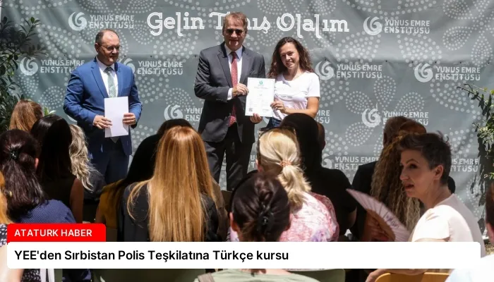 YEE’den Sırbistan Polis Teşkilatına Türkçe kursu