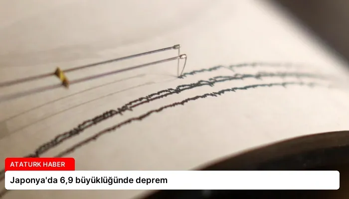 Japonya’da 6,9 büyüklüğünde deprem