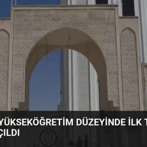 Musul’da Yükseköğretim Düzeyinde İlk Türkçe Bölümü Açıldı