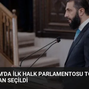Suriye Şam’da İlk Halk Parlamentosu Toplandı Yeni Başkan Seçildi